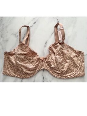 Victoria's Secret Bra Body By Victoria Smooth Leopard Unlined Demi Nwt 40DDD